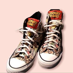 Converse Chuck Taylor All Star Hi Looney Tunes Sneaker Multi Print